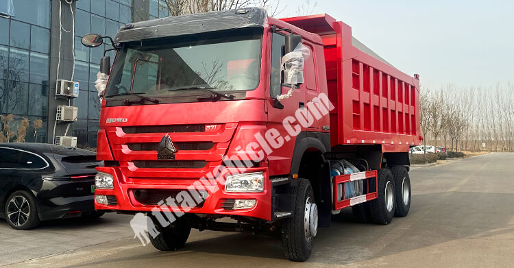 Used Howo 6x4 Dump Truck for Sale in Cameroon