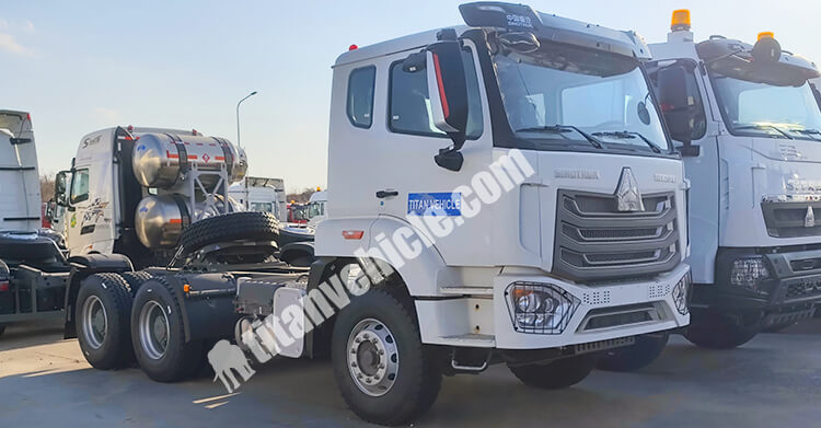 Sinotruk Howo Nx 380 6x4 Tractor Truck for Sale in Jamaica