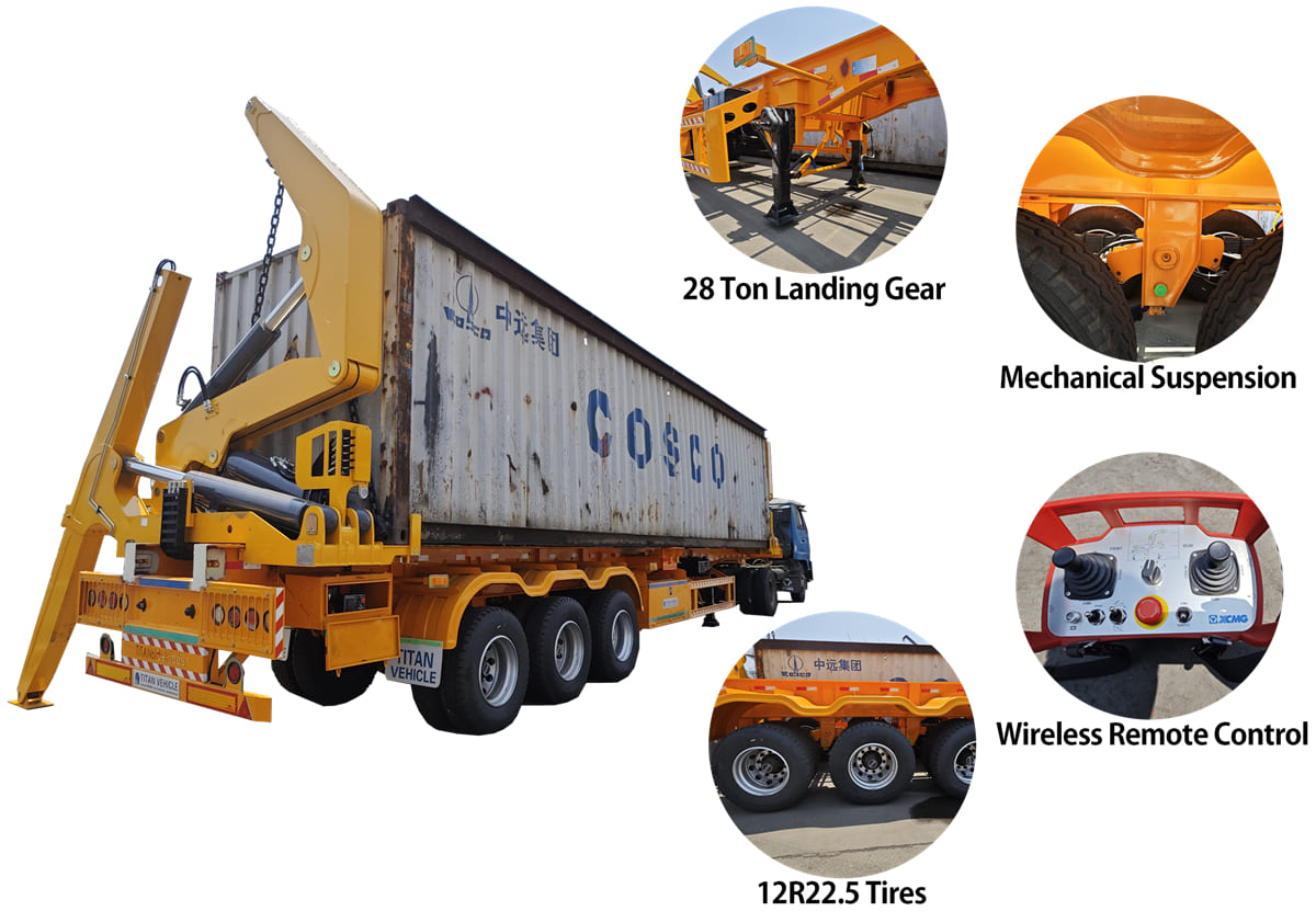 How Do You Load a 40ft Container Side Loader Trailer?