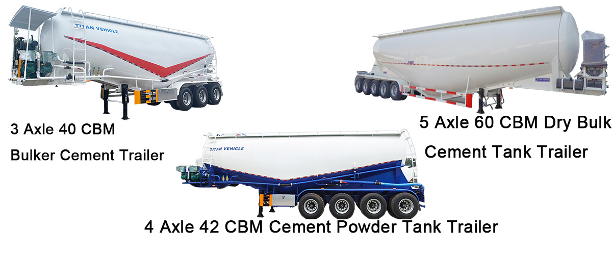 Dry Bulk Tanker Trailer Pneumatic Dry Bulk Trailer for Sale in Zambia