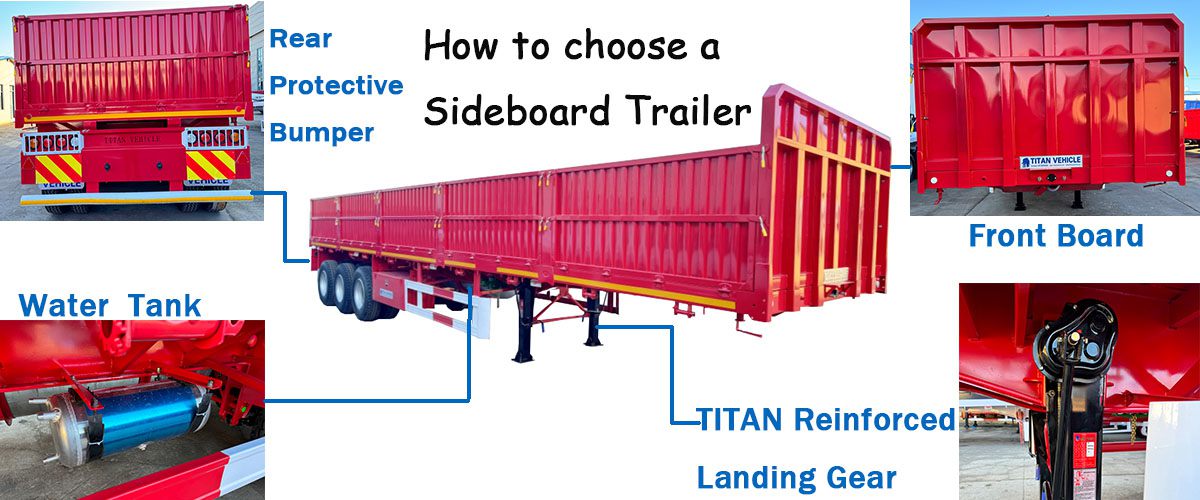 Side Wall Cargo Semi Trailer in Zimbabwe