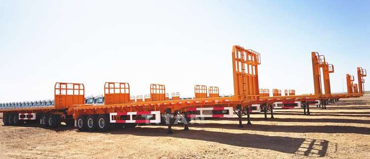 Superlink Trailer for Sale | Interlink Flatbed Semi Trailer - Tongya Vehicle