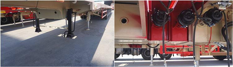 Extendable Trailer for Wind Turbine Blades Transport