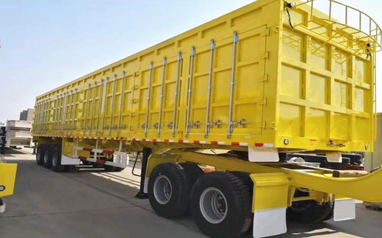 Interlink Side Dump Trailer for Sale in Guinea - Tongya Vehicle
