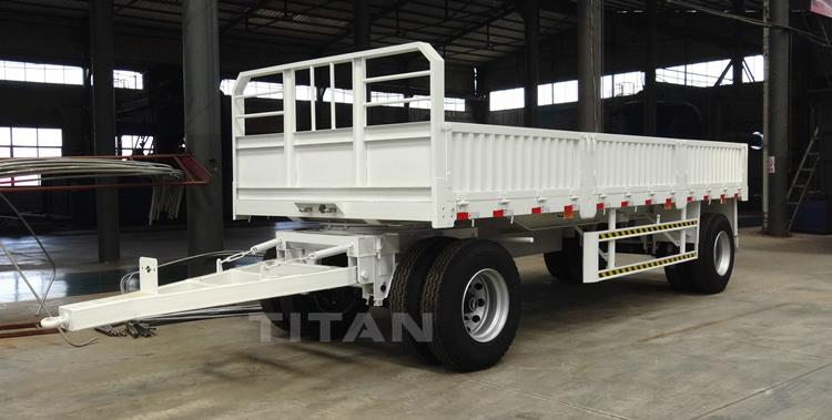 Sidewall Drawbar Trailer for Sale in Tanzania