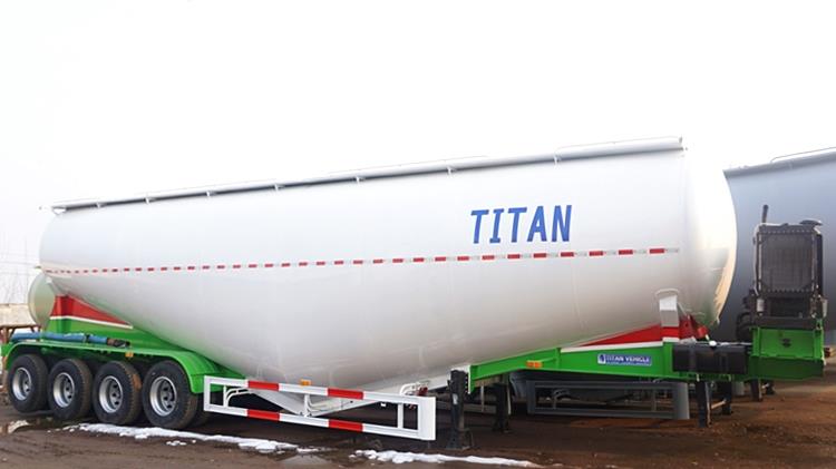 4 Axle Pneumatic Bulk Tanker Trailer for Sale in Guyana