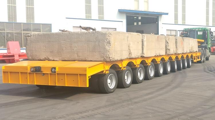 Multi Axle Trailer 10 Axles Low Bed Trailer for Sale in Kenya