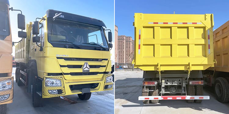 Howo 371 Dump Trucks Trailer