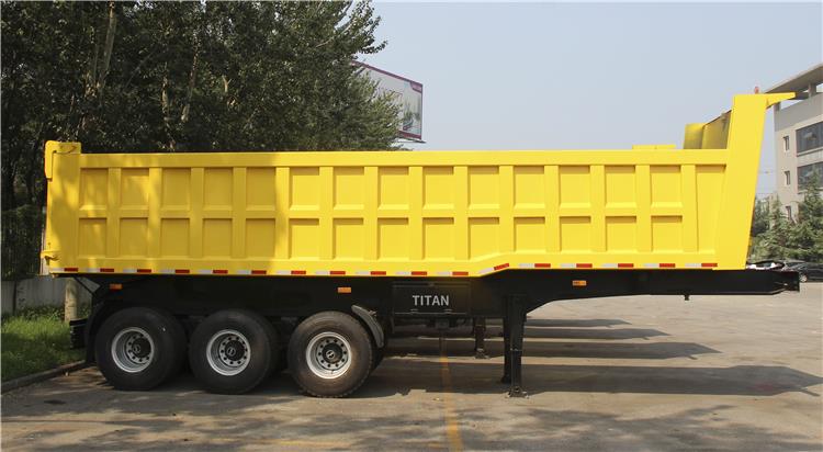 80 Ton Tri Axle Semi Tipper for Sale in Gabon Libreville