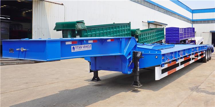 Tri Axle 55/60 Ton Lowboy Trailer for Sale in Nigeria