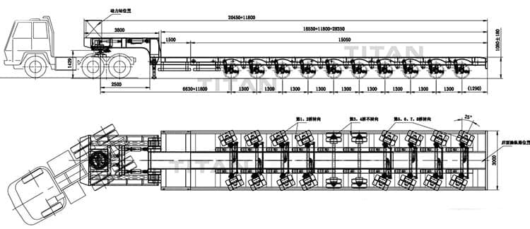 Extendable Low Bed Trailer for Sale Near Me
