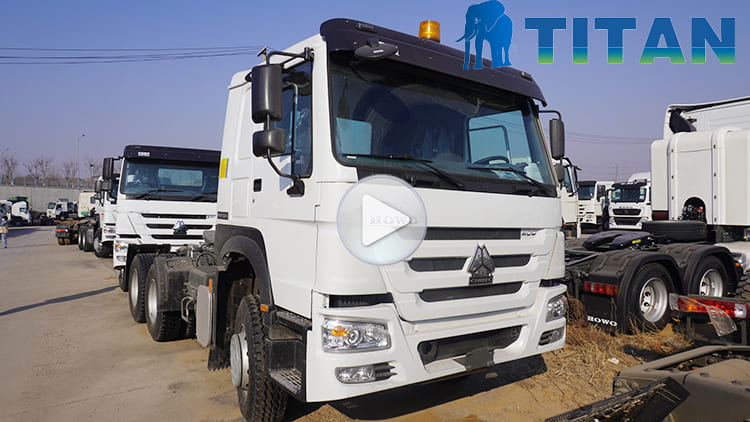Howo Latest Model | Howo 400 6x4 Tractor Truck Trailer Price 