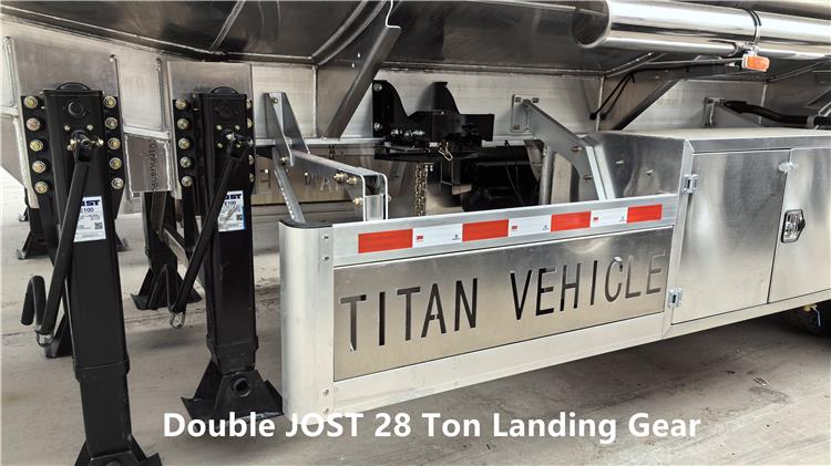 Aluminum Tanker 42000 Liters Trailer for Sale In Costa Rica