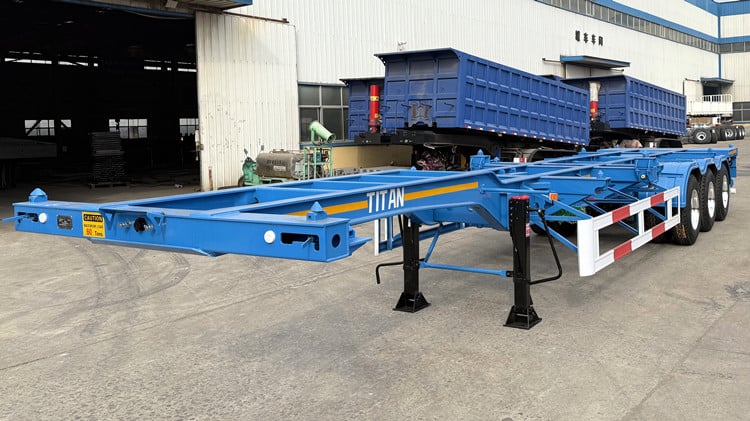Tri Axle Container Chassis Price in Panama