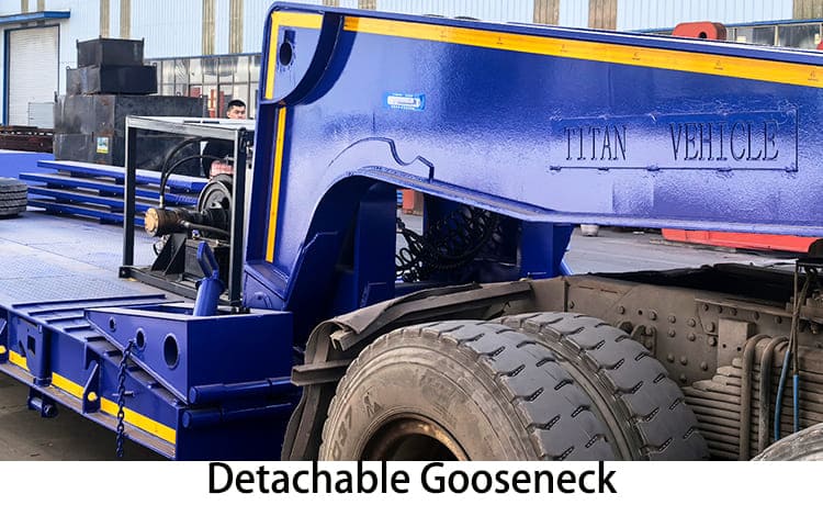 Tri Axle 100 Ton Removable Gooseneck Trailer | RGN Lowboy Trailer Cost for Sale in Jamaica