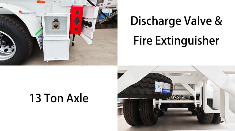 Diesel Chemical Petrol Tanker Trailer for Sale in Guyana