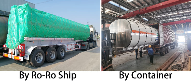 Diesel Chemical Petrol Tanker Trailer for Sale in Guyana