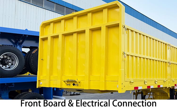 Tri Axle Drop Side Semi Trailer for Sale in Guyana