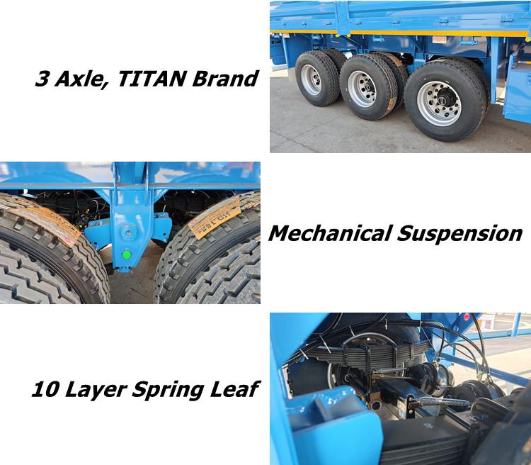 Semi Fence Cargo Trailer for Sale in Guinea