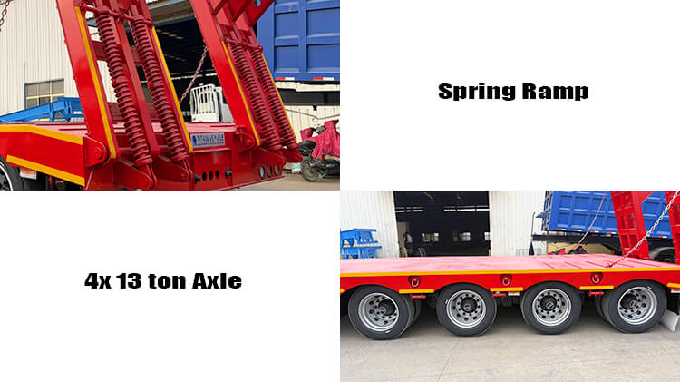 4 Axle Semi Low Loader Trailer for Sale in Tema Ghana