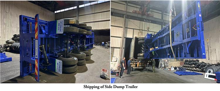 Side Dump Trailers for Sale in Congo Brazzaville