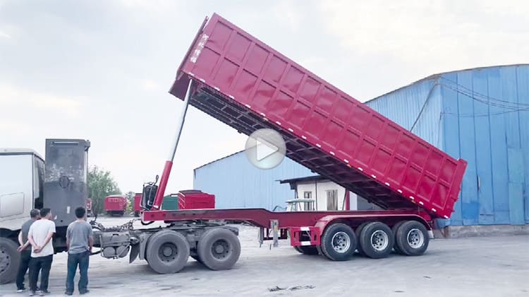 new dump semi trailer 
