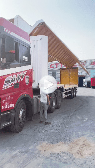 box van semi trailer