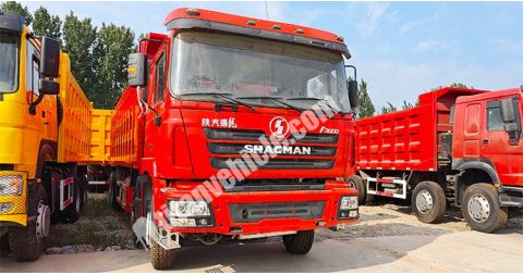 Second Hand Shacman F3000 8x4 Dump Truck will be Sent to Tanzania