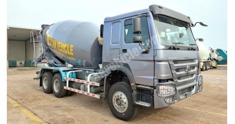 Used Howo Concrete Cement Mixer Truck Ready Ship to Kenya