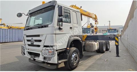 Used Howo 12 Ton Boom Truck will be sent to Ghana