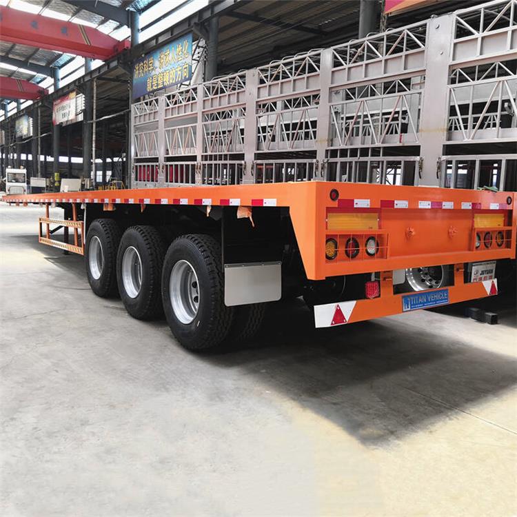 Tri Axle Flat Deck Trailer