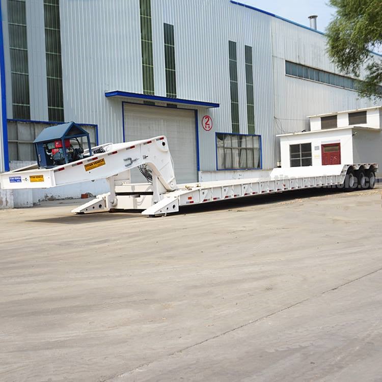 120ton Low Deck Gooseneck Trailer 