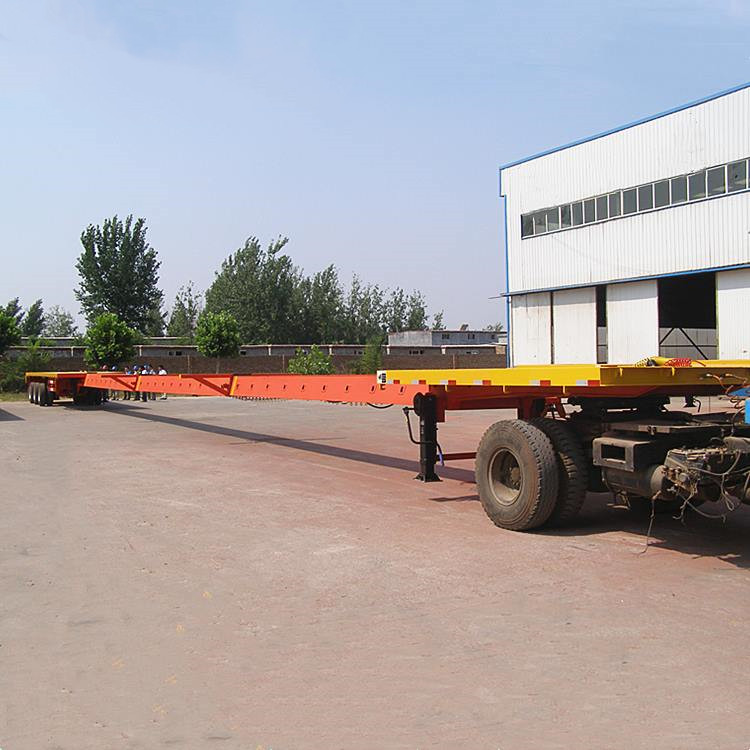 Tri Axle Extendable Flatbed Semi Trailers for Sale