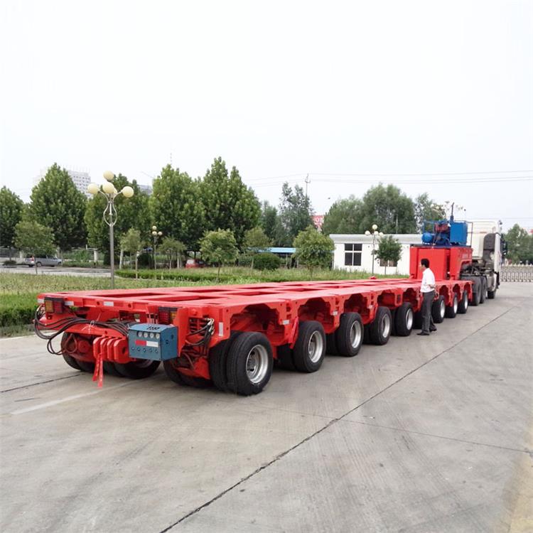 Hydraulic Axle Modular Trailer