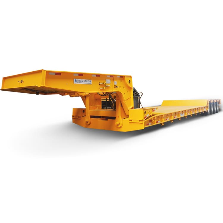 Front Loading Low Loader Trailer