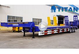 3 Axle 40Ft Low Bed Trailer
