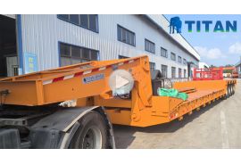 100 Ton Detachable Gooseneck Trailer