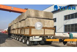 Loading Test of Goldhofer SPMT Trailer