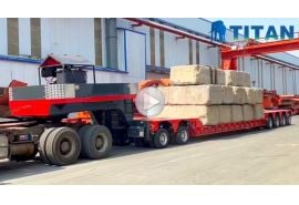 Nicolas Hydraulic Modular Trailer